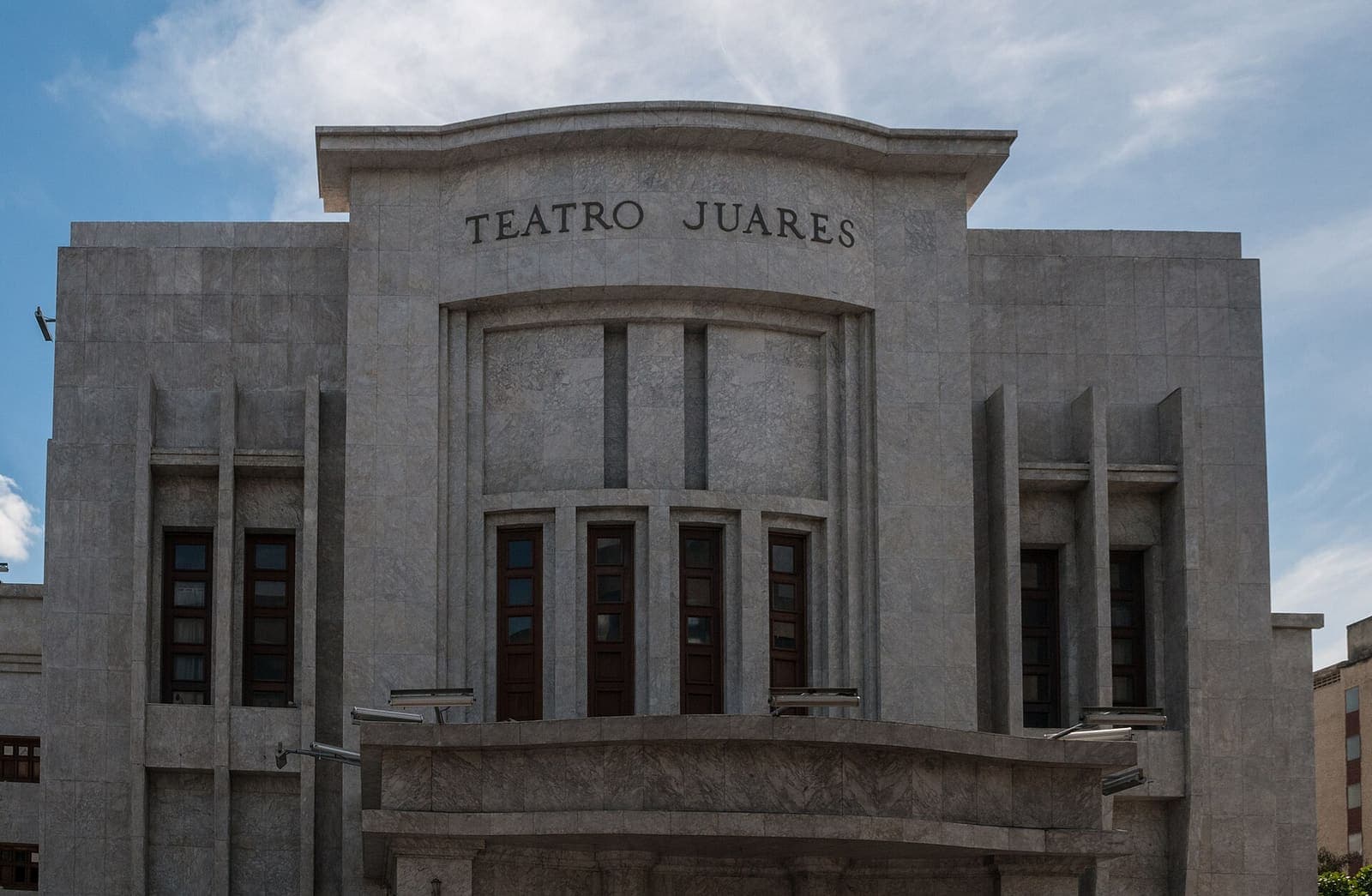 Facade of the Teatro Juares in downtown Barquisimeto
